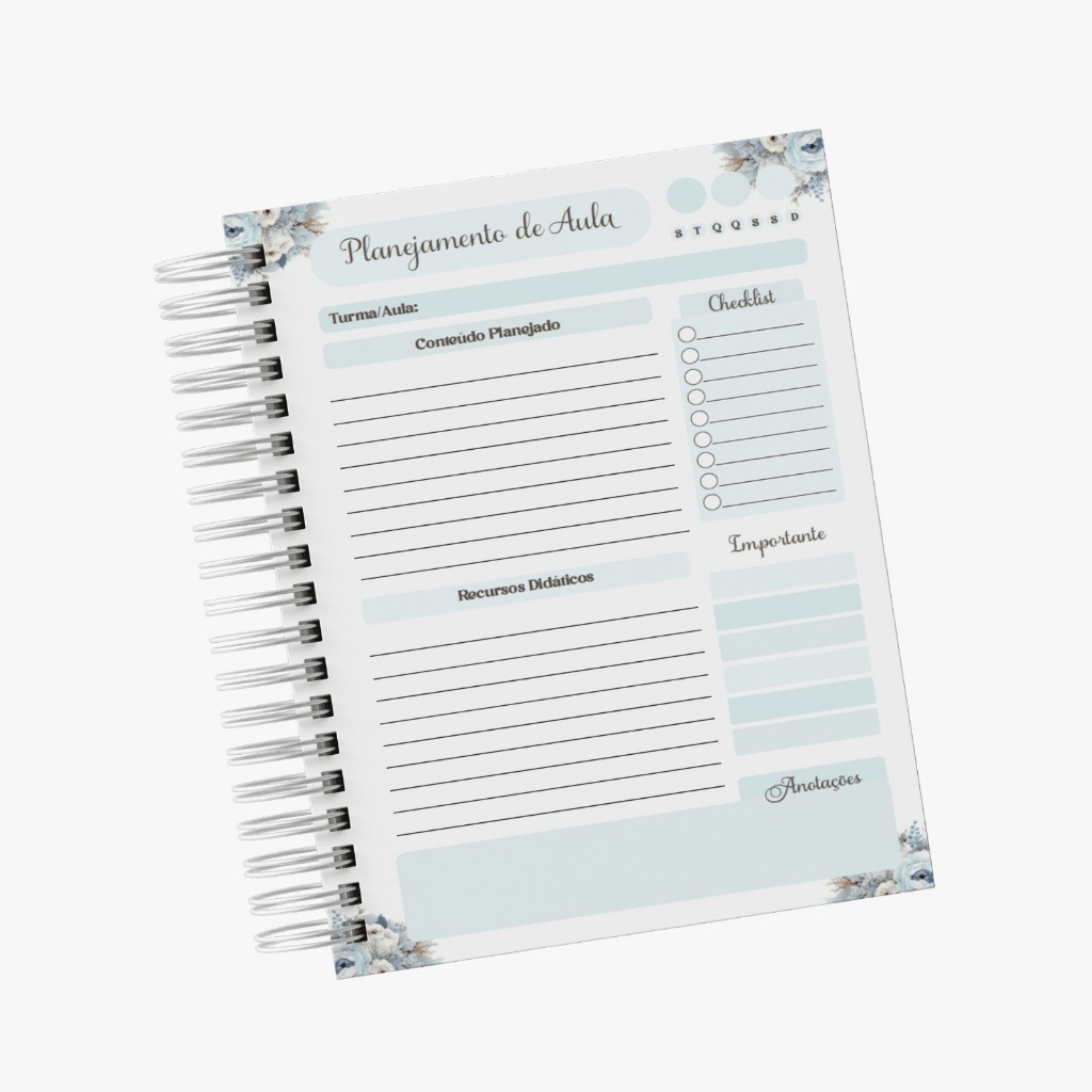 Agenda Professor Planejamento de Aula - Permanente 2026