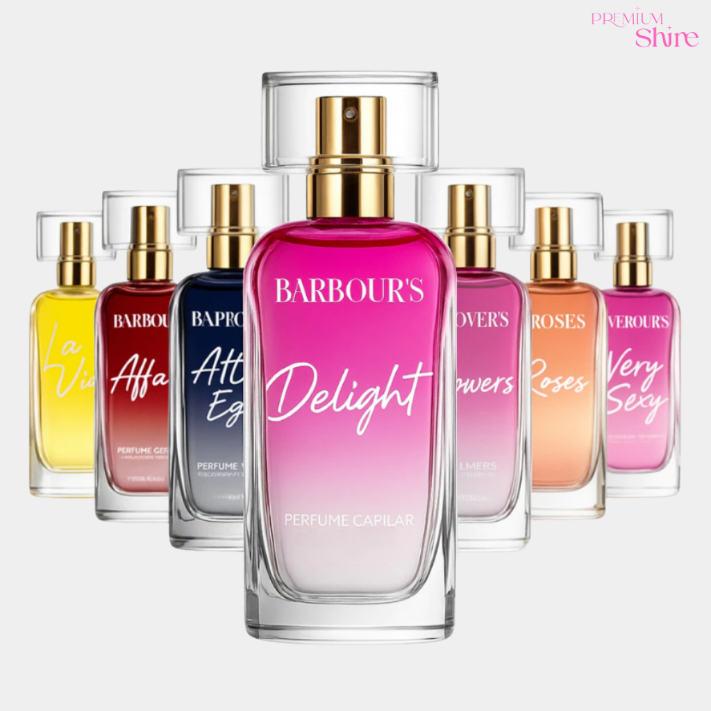 Perfume Capilar Barbour's Beauty Todas as Fragrâncias 50ml/60ml- Perfume para Cabelo