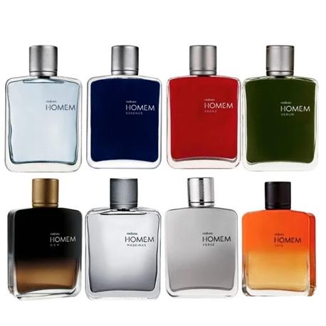 Perfume Natura Homem Clássico ,Homem Dom, Tato , Sagaz ,Elo , Essence 100ml