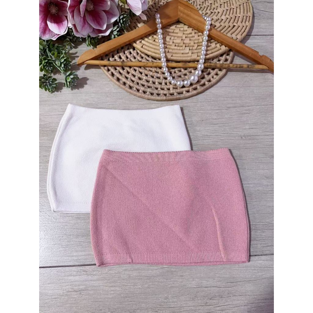 kits 2pcs, cropped top faixa #MD2-1 Modal para verão moda feminina em Oferta na Shopee