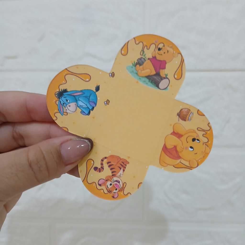 Forminhas para Doces Ursinho Pooh Baby Cute - Lembrancinha para Aniversário Infantil