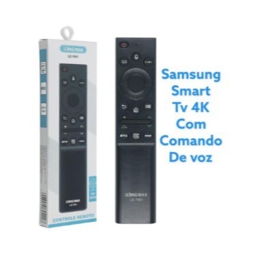 7691 Controle Remoto Samsung para SMART TV UHD 4K 50au7700 COMANDO DE VOZ