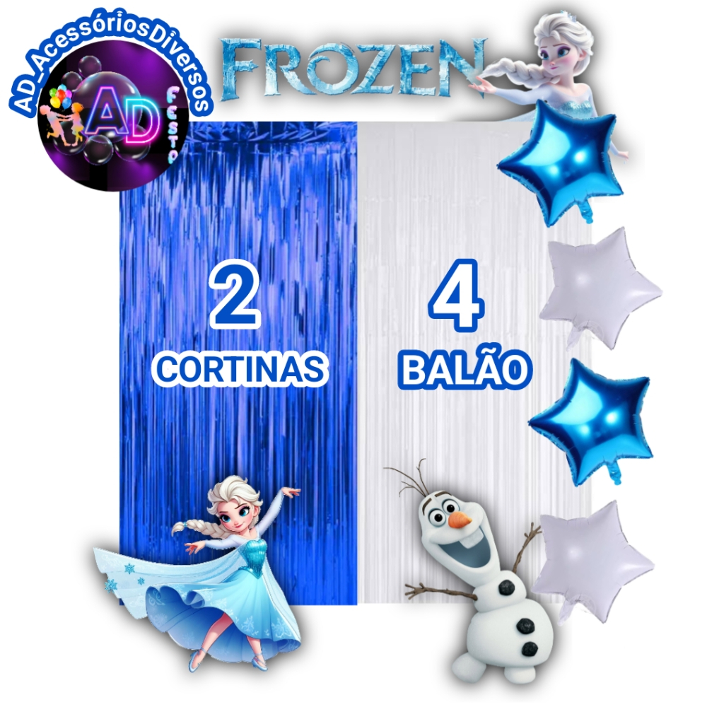 Cortina de Frozen: Onde Comprar | BuscaProdutos
