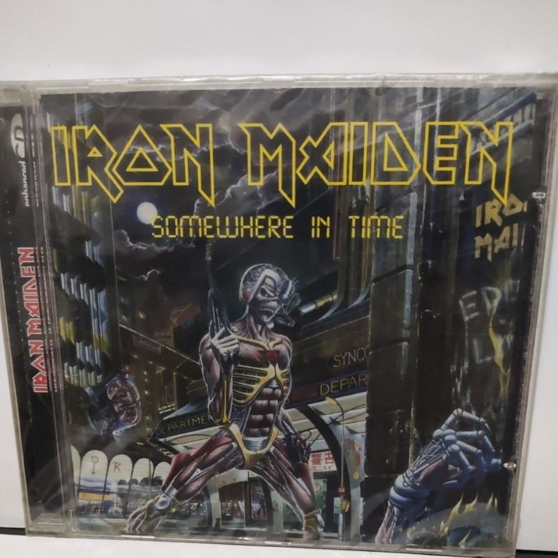 cd iron maiden somewhere in time novo lacrado