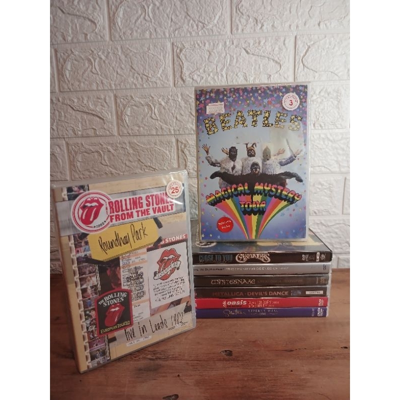 Dvds de Rock - Lote com 21 Lacrados