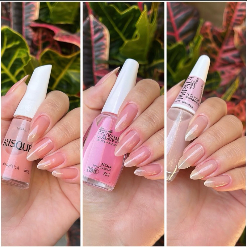 Kit 3 Esmalte Impala Relíquia , Risque Angélica e Colorama Pétala em Oferta na Shopee