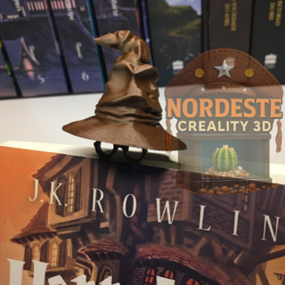 Marca Pagina Harry Potter Chapéu Seletor Marcador Livros Revistas Cadernos Bookmark J. K. Rowling -/ em Oferta na Shopee