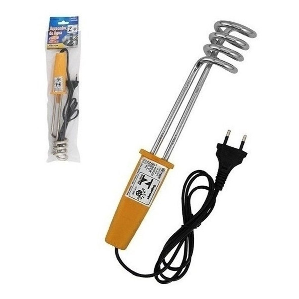 Aquecedor de Água 220V Ebulidor Elétrico Portátil Rabo Quente 500w 1000w 220V
