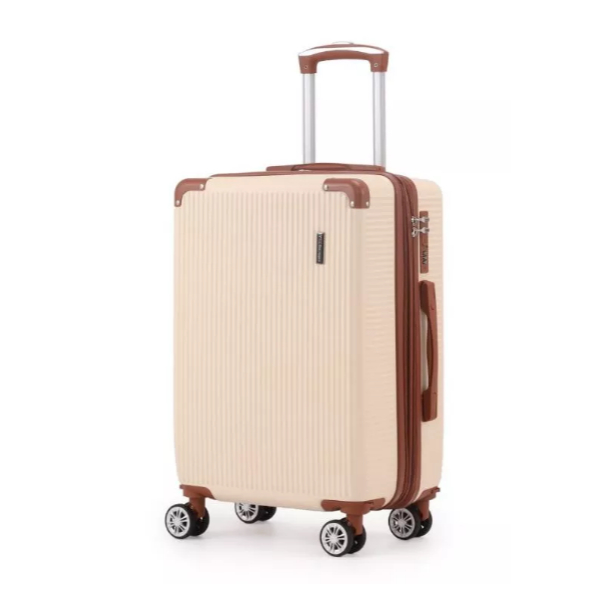 Mala De Viagem/Bordo 10KG Expansível-Ziper Dupla 4 Roda Gira 360 Grau Removível/leve no avião