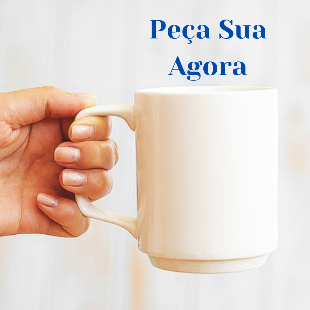 Caneca Personalizada com Frase - Logo - Foto – Opção Única para Presentear - Criamos sua Arte