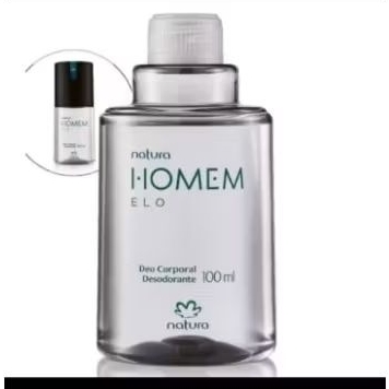 Desodorante Natura Homem Elo Refil 1 Unidades.