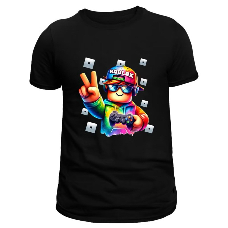 camiseta Roblox camiseta jogo infantil juvenil 1-16 e adulto P ao GG