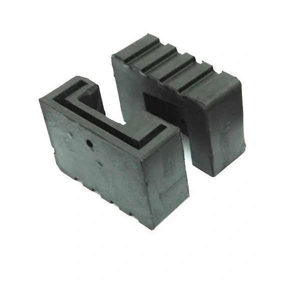 01 Par Pé Sapata de Borracha para Escada de Fibra Extensível em Oferta na Shopee