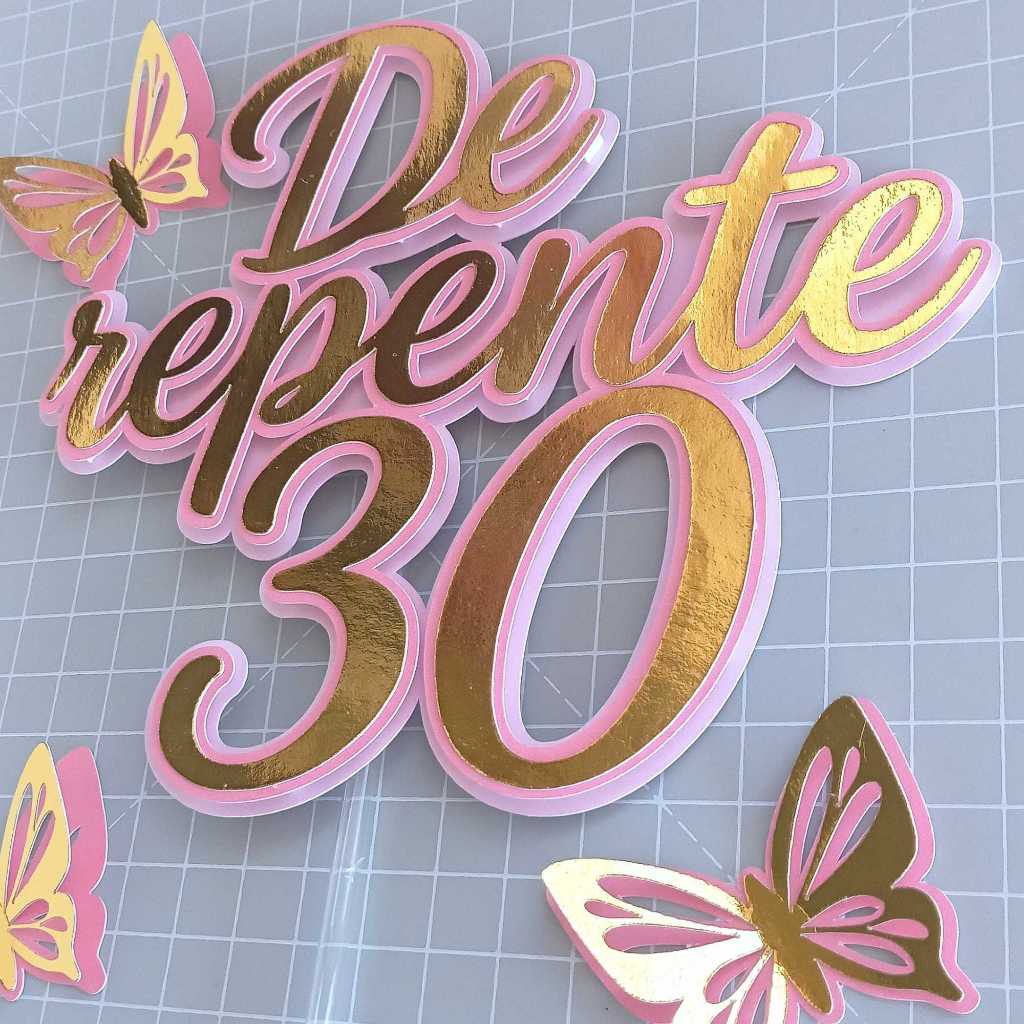 Topo Bolo 40 Anos: Onde Comprar | BuscaProdutos