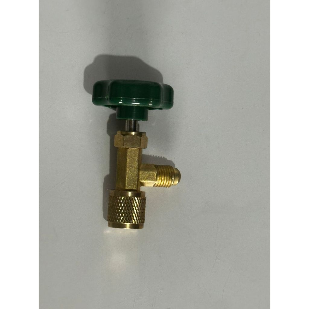 Valvula Registro 1/4 x 7/16 Lata Gás R22 R134 R600