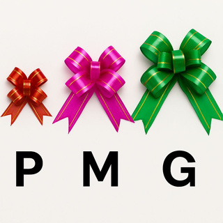 50 Laço Fácil Mágico Para Presente - P - M - G / Diversas Cores - 3 Tamanhos em Oferta na Shopee