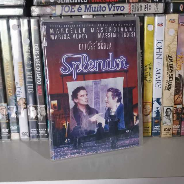 DVD SPLENDOR - ETTORE SCOLA (LACRADO/LEGENDADO)