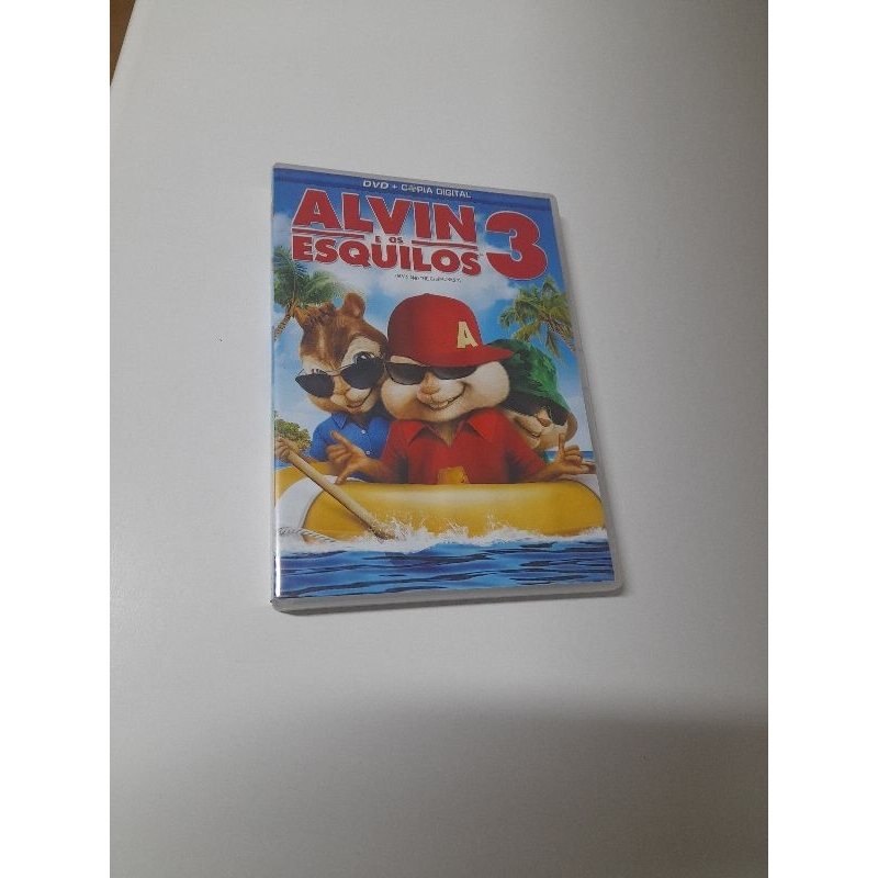Dvd Alvin E Os Esquilos 3, Dvd Mais Cópia Digital