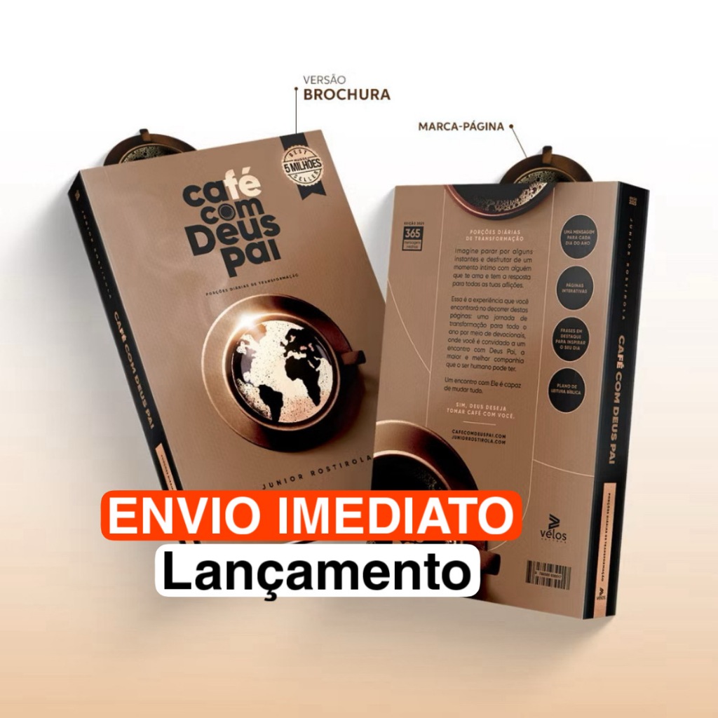 Café com Deus Pai 2025 | Porções diárias de transformação/capa brochura