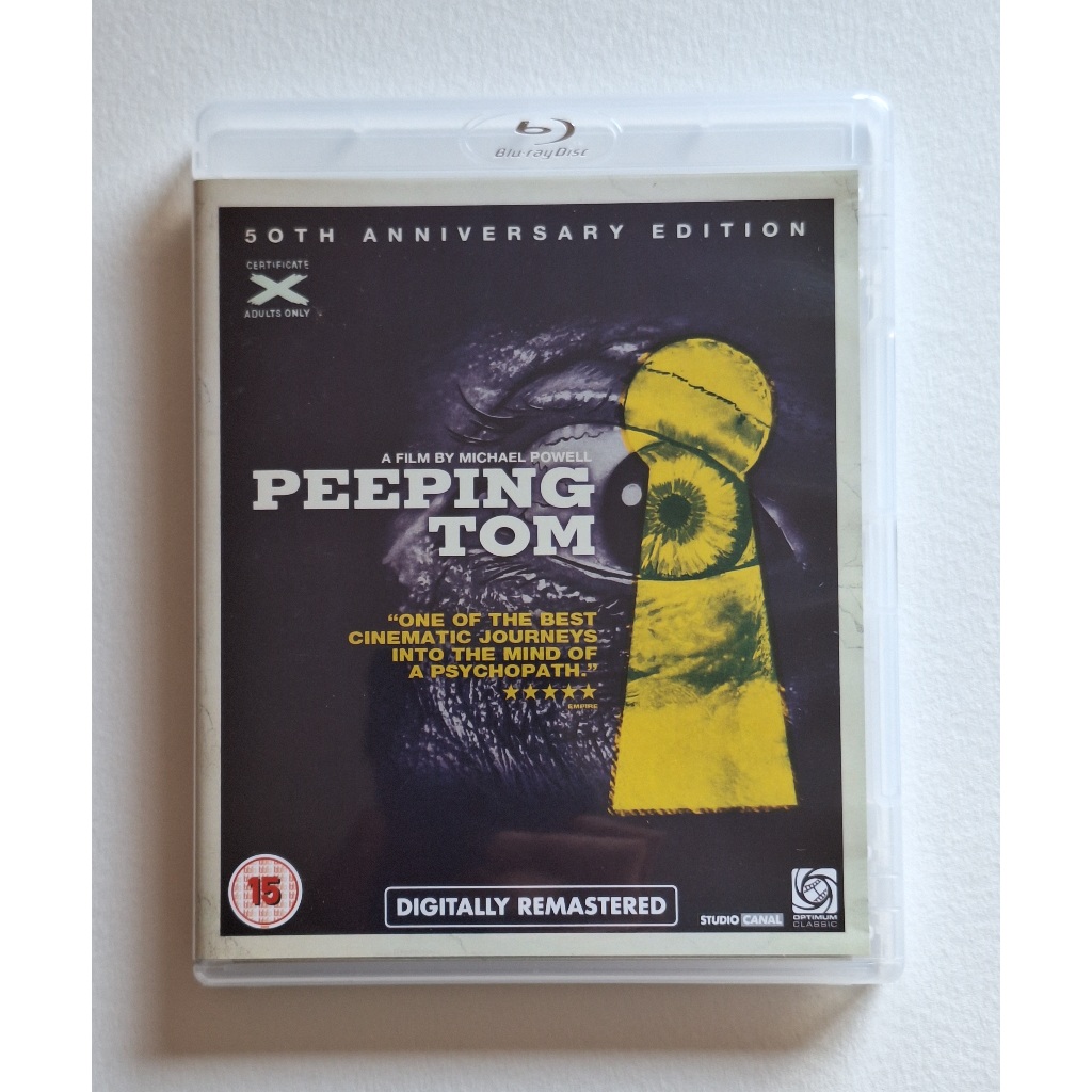 Filme Blu-ray - Peeping Tom - Michael Powell (Optimum Classic / Studio Canal)