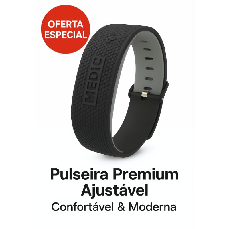 pulseira magnética médic therapy fenomenal em Oferta na Shopee