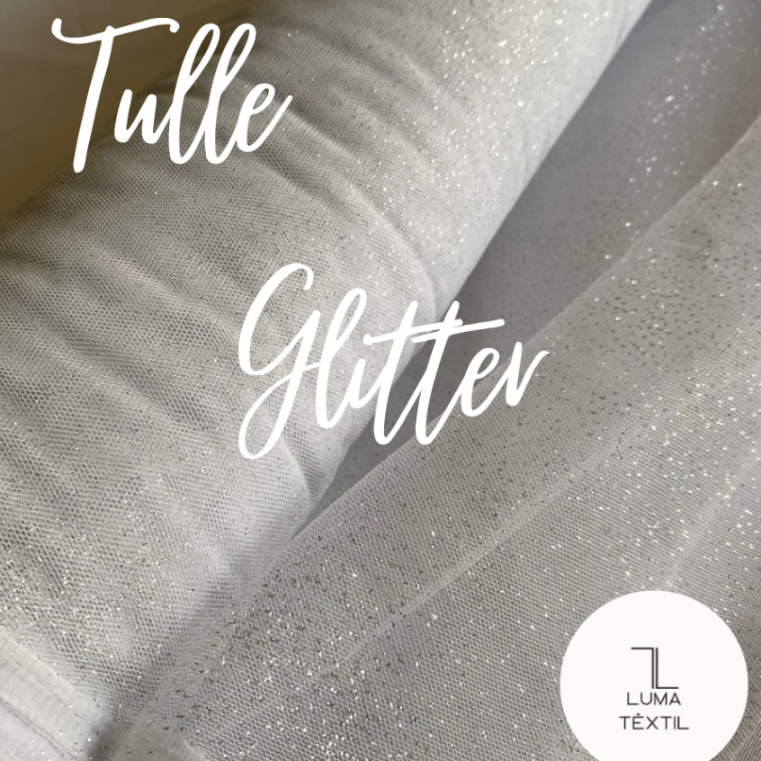 15 Metros De Tecido Tule com glÍter por 1,50 de largura 15m x 1,50m VÁRIAS CORES!!! em Oferta na Shopee