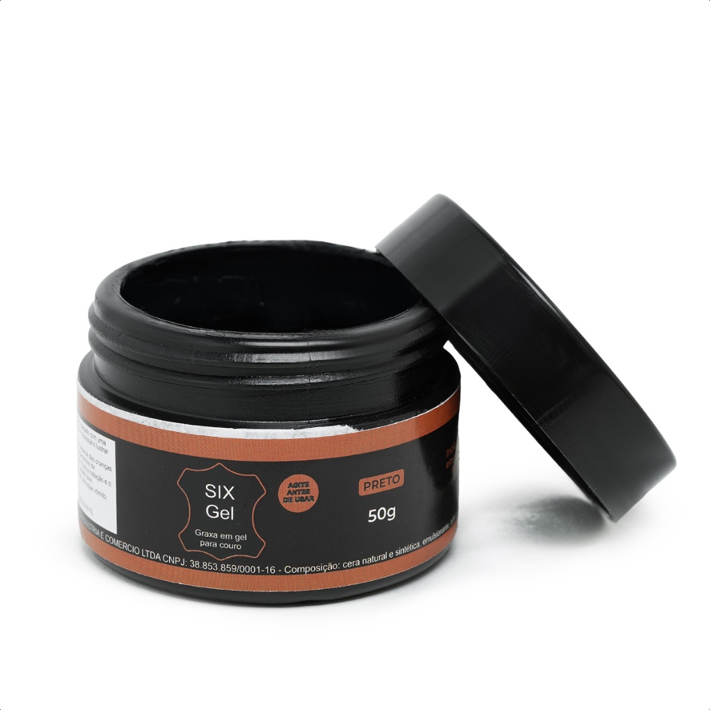 Graxa em Gel Hidratante uso Profissional Botas Coturnos Militar e Calçados de Couro envio imediato