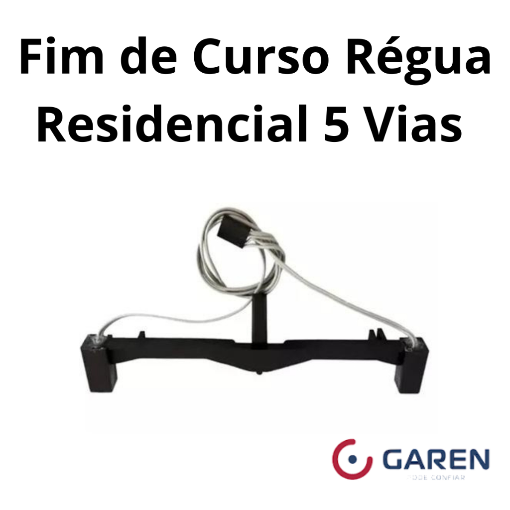 Sensor Fim de Curso Haste Régua DZ 5 Vias Garen SEG Motor Deslizante Residencial