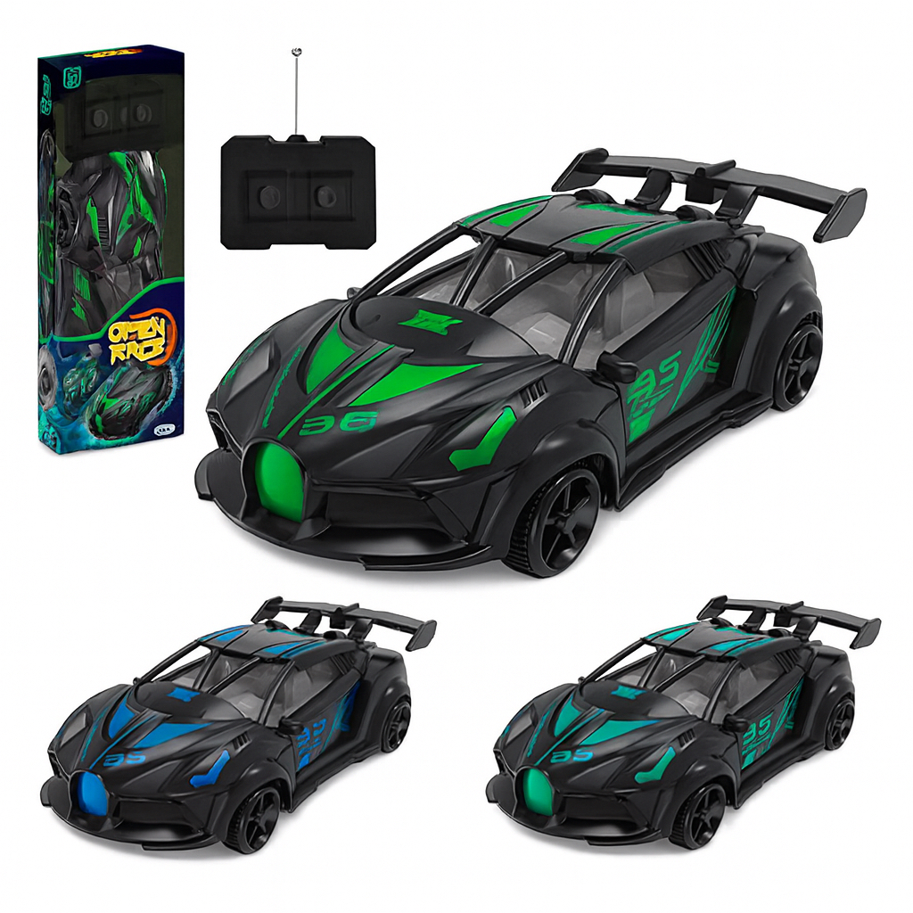 Carrinho de Controle Remoto Competição Ferrari Lamborghini Bugati Velocidade Brinquedo Infantil com 3 Funções