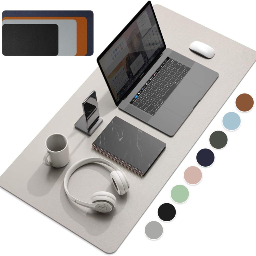 Mousepad Grande 70x30cm e 90x40cm Couro Ecológico Antiderrapante