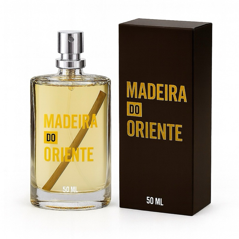 Perfume Madeira Do Oriente - Alta Fixação Amadeirado - Perfume Madeira Do Oriental - Perfume para homem - Deo Perfume