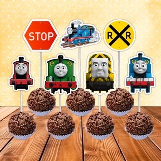 Toppers Tags Docinhos Doces Thomas em Oferta na Shopee