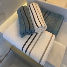 Jogo/Kit 4 Toalhas de Banho e Rosto 100% Algodão Macia Grossa Gramatura 460g/m² Grande Superluxo Porti Maxx em Oferta na Shopee