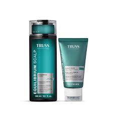 Combo Truss Equilibrium Scalp: Shampoo 300ml + Máscara Couro Cabeludo 150ml