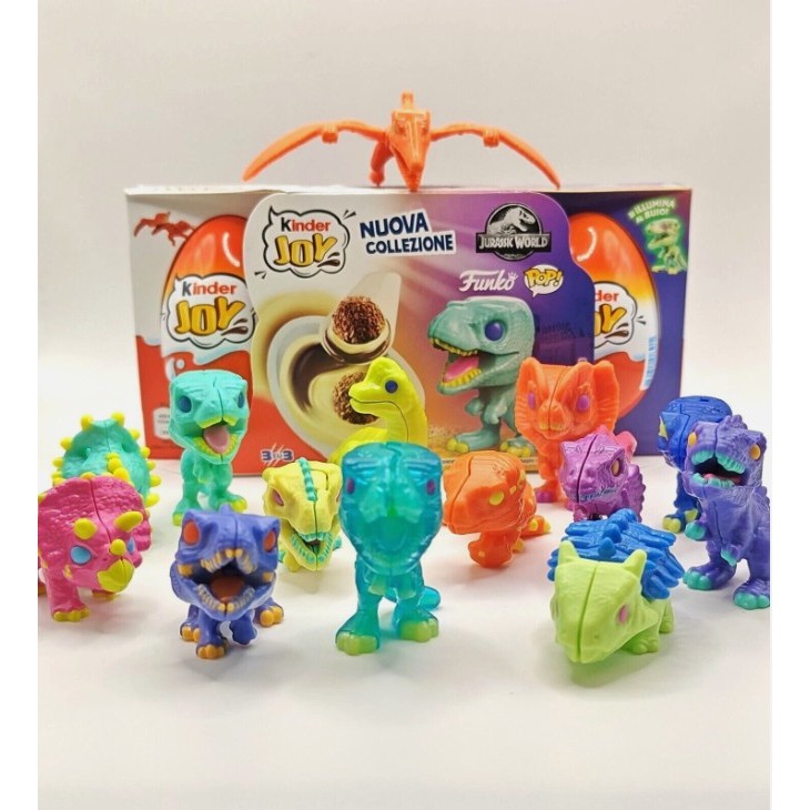 Kinder Joy Coleção Jurassic World: Funko - Diversos Brinquedos