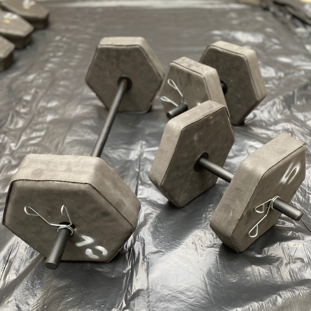 Anilhas para Musculação, Anilhas de 10kg, Pesos para Academia +  PRESILHAS