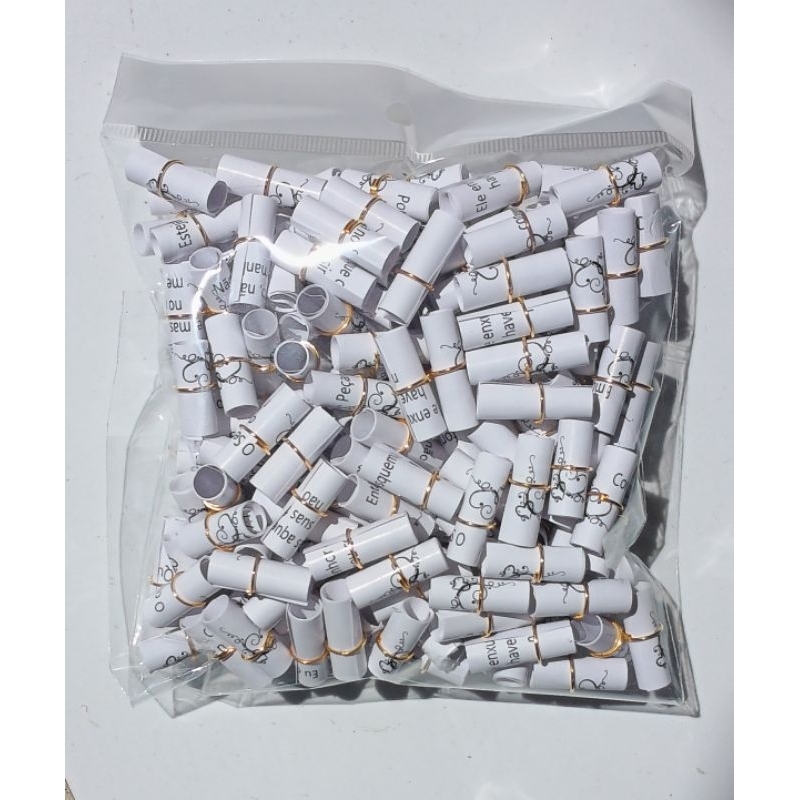 200 Versículos Bíblicos Enroladinhos Branco Lembrancinhas para Casamento e Eventos em Oferta na Shopee