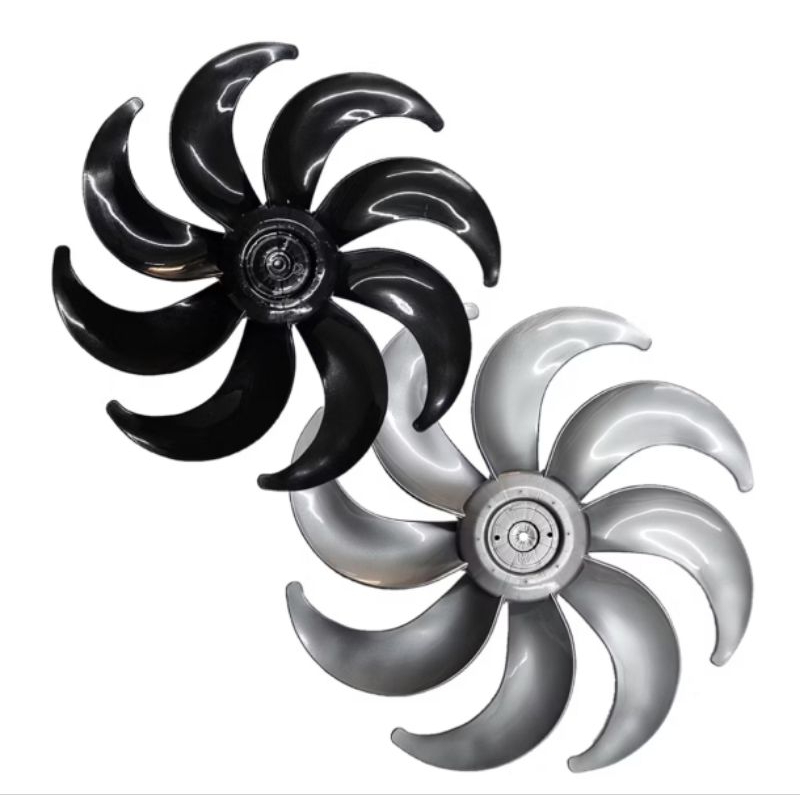 Hélice Compatível com a Marca Ventisol e Mondial  8 Pás Prata Adaptável ao Ventilador de 50cm