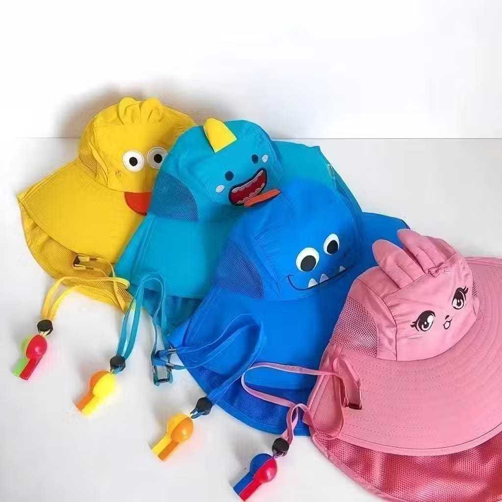 Chapéu De Sol Para Crianças De Verão Proteção UV Meninos Meninas Pescador Bebê De Bichinho Modelo varis