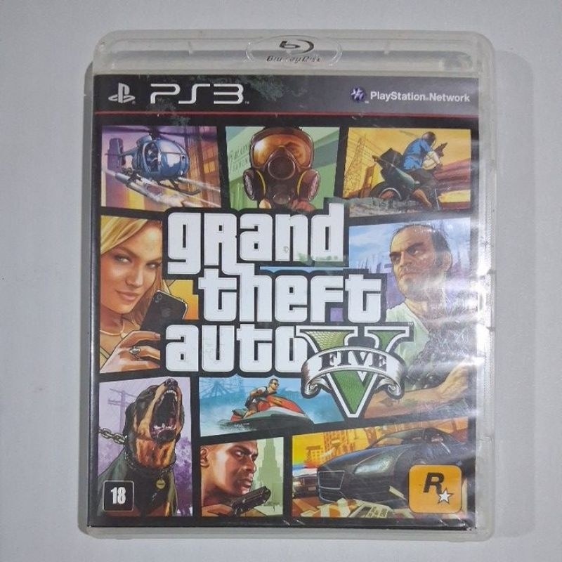 JOGO GRAND THEFT AUTO 5 PS3