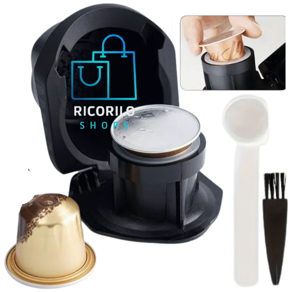 Adaptador Porta Capsulas Nespresso para cafeteiras Dolce Gusto. Já no Brasil !! Gênio S MINI ME