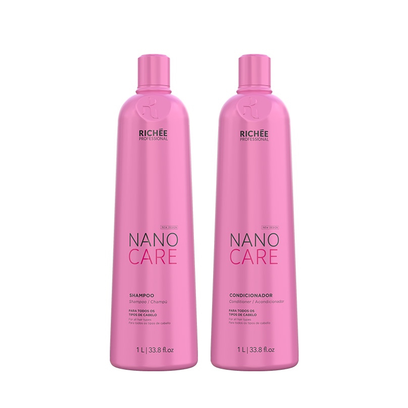 Richée Nanobtx Repair Kit Shampoo e Condicionador Profissional (2x1L)