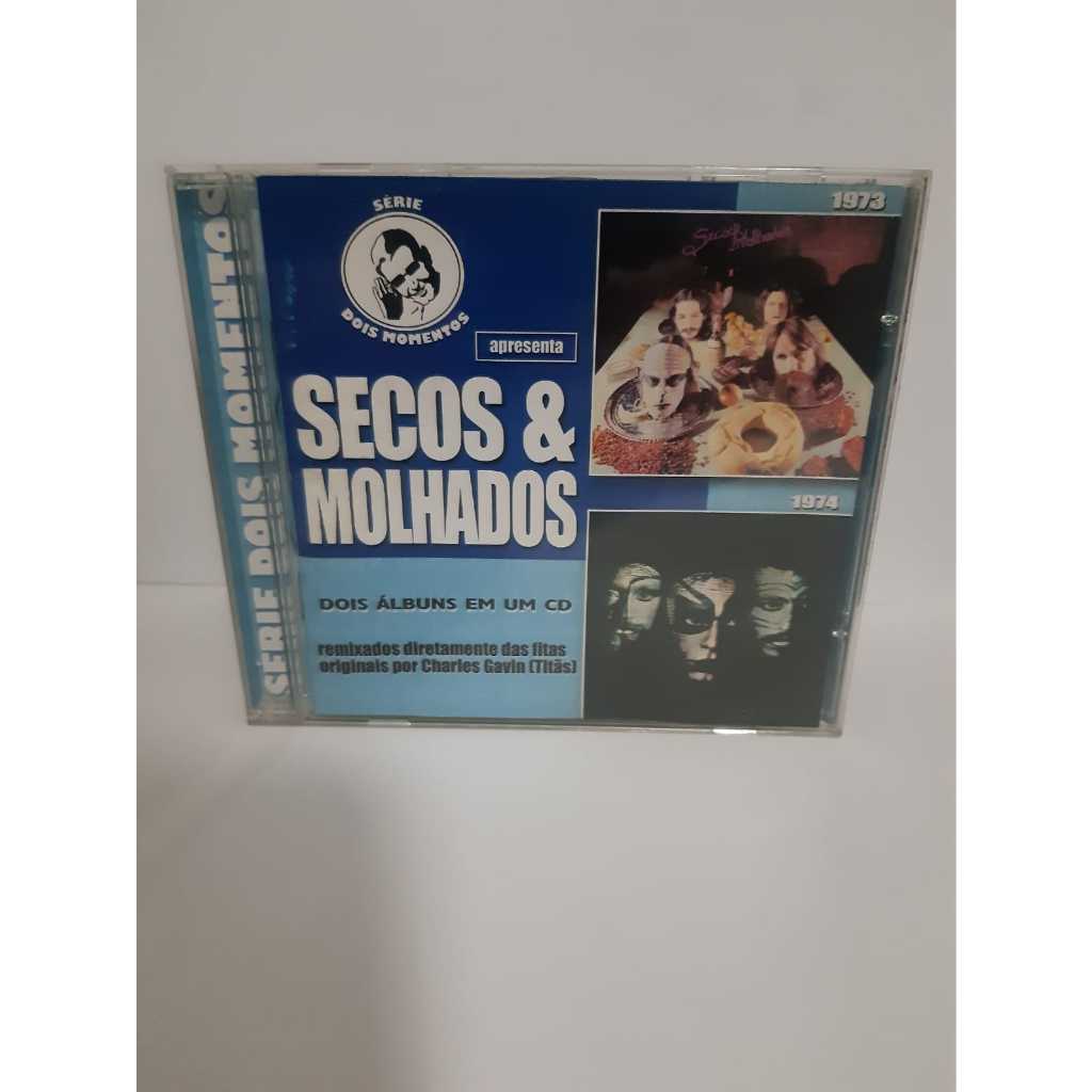 Cd Secos & Molhador - Série Dois Momentos (dois álbuns em um cd 1973 - 1974 ) - 1999