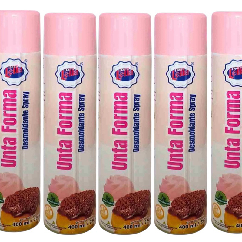 5 DESMOLDANTE UNTA FORMA DONA LELLA 400ML em Oferta na Shopee