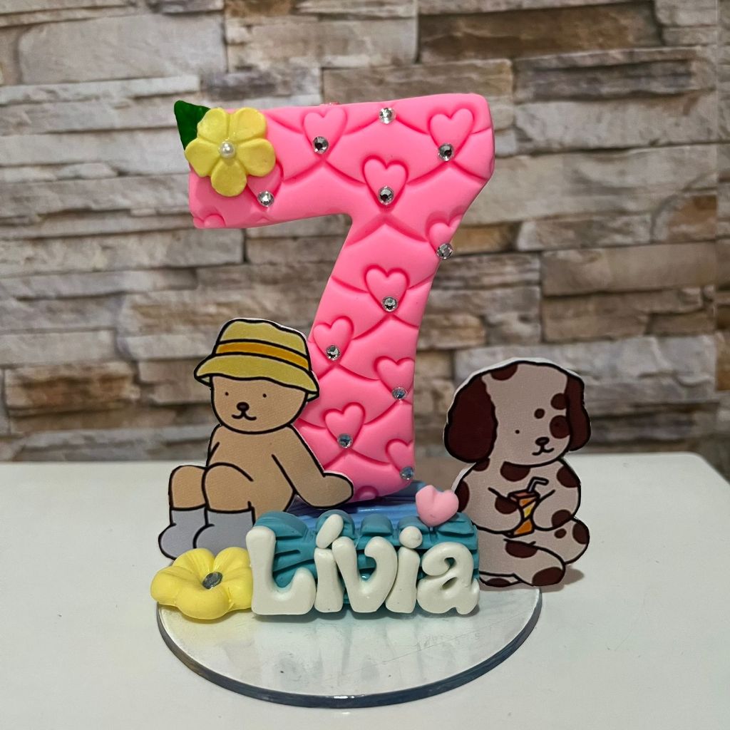 Vela personalizada tema livro de colorir em Oferta na Shopee