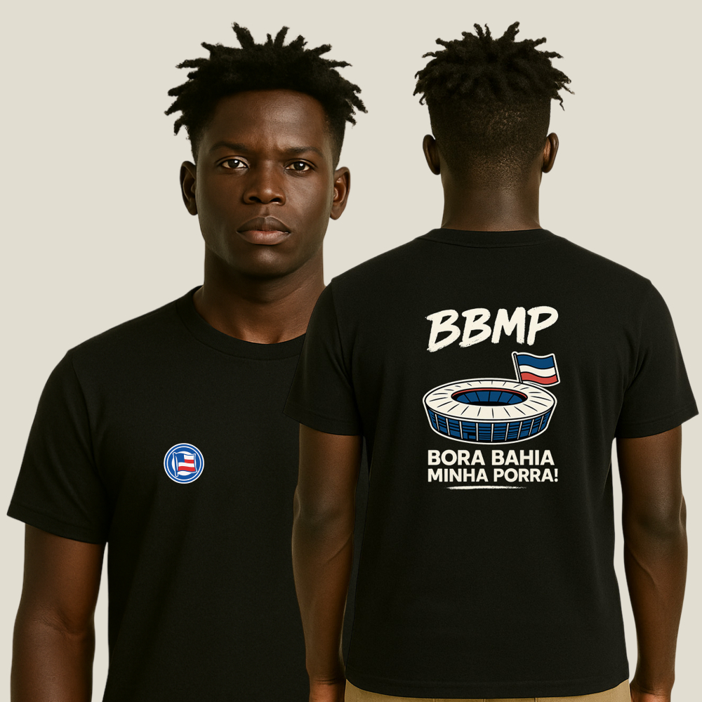 Camiseta Bahia Esquadrão de Aço Torcida | 100% Algodão P ao GG