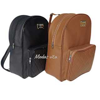 Bolsa Mochila feminina de Couro Sintetico Bolsas femininas de moda em Oferta na Shopee