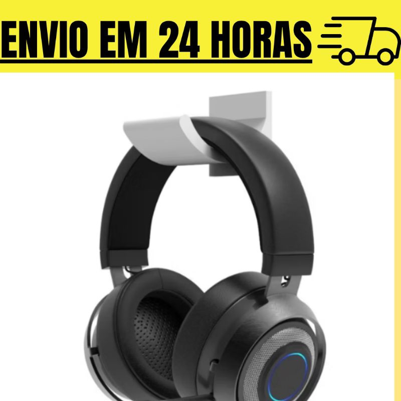 Suporte para Fone de ouvido Headset 1 unidade, várias cores
