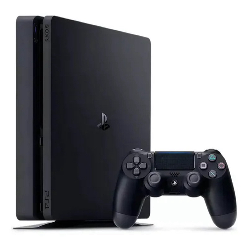 PlayStation 4 slim 500gb + 1 controle + 1 jogo