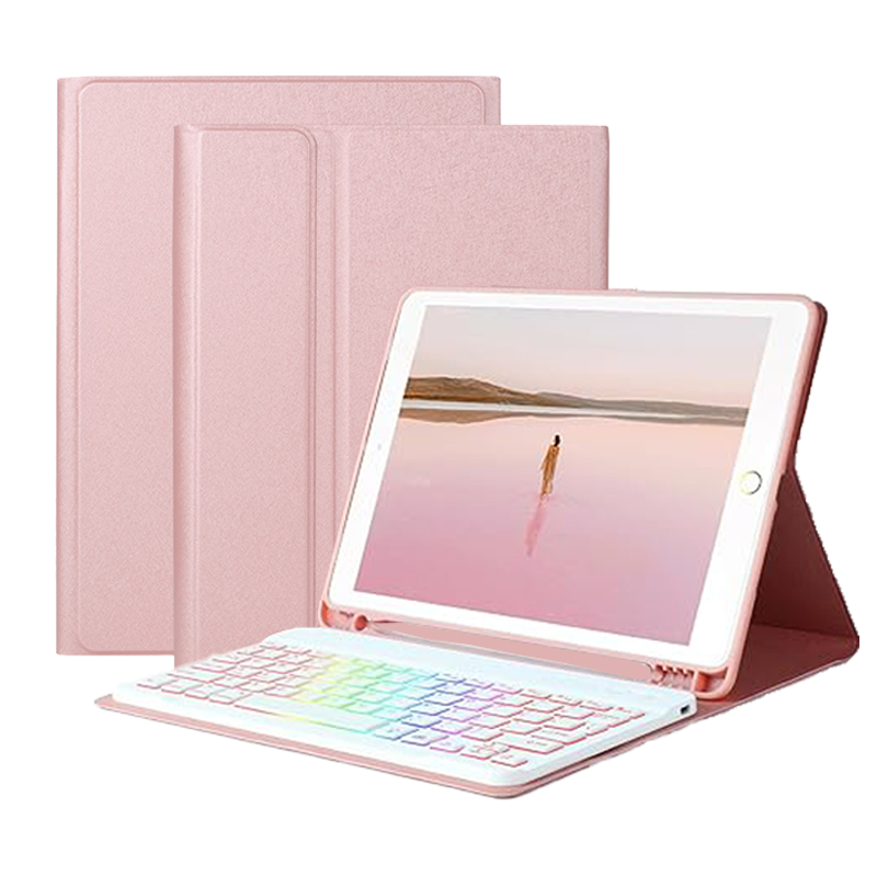 Capa Com Abnt2 Teclado Para Samsung Tab A9 Plus/S10FE/S9FE/S10Lite/S9(Inclui Tecla "Ç" E Compartimento Para Caneta)